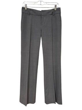 Banana Republic Martin Fit Gray Wool Stretch Dress Pants 4P Petite